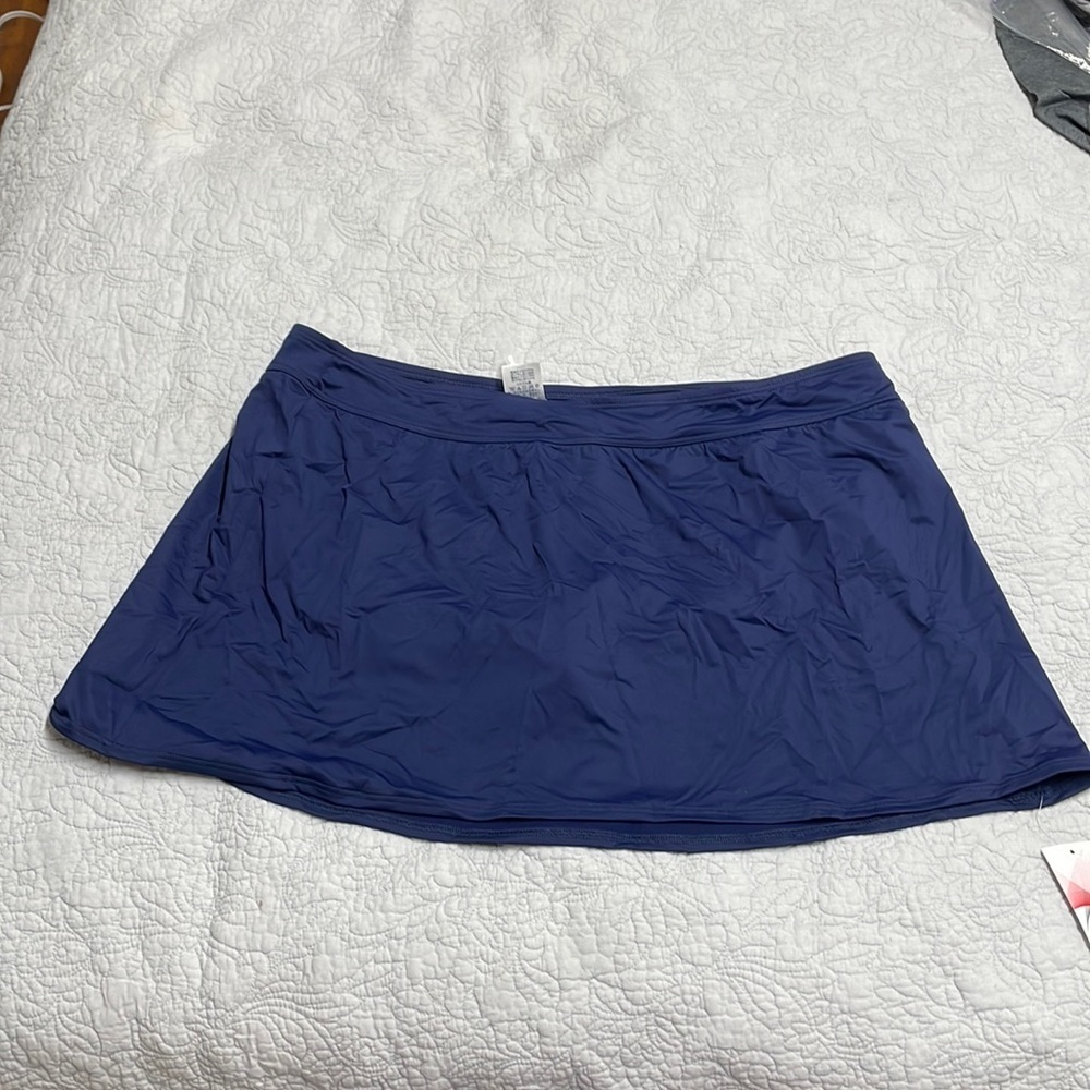 22W Lands End Swim Skirt A02 6467